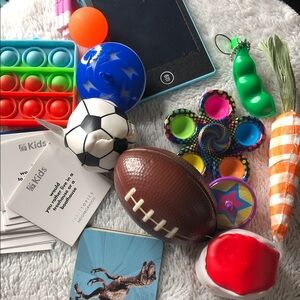 Kids Sensory Toy and Card Bundle